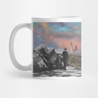 Looking For Wings - Surreal/Collage Art Mug